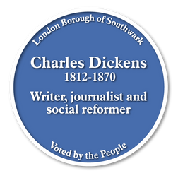 Blue Plaque Full List_Charles Dickens