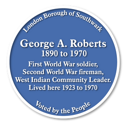 Blue Plaque Full List_George A Roberts