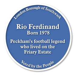 Blue Plaque Full List_Rio Ferdinand