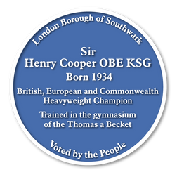 Blue Plaque Full List_Sir Henry Cooper